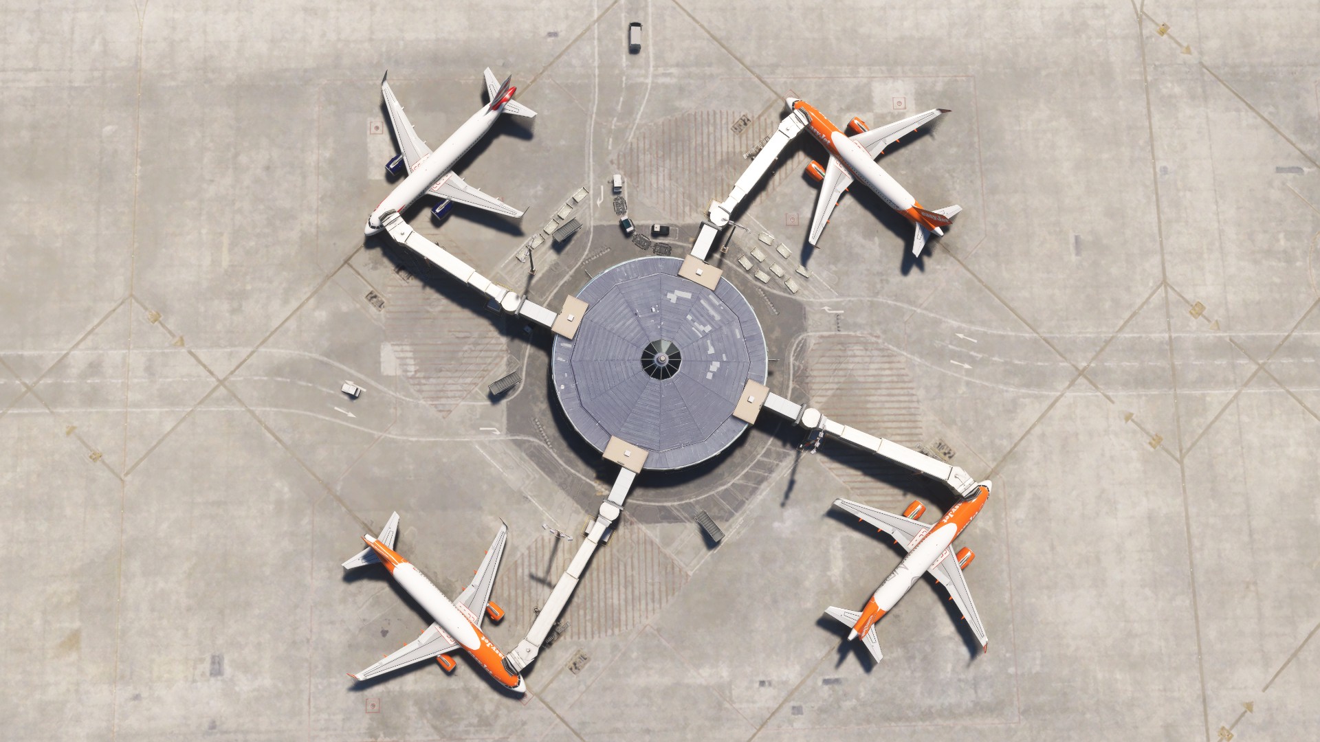 The wonderful animated jetways of Geneva