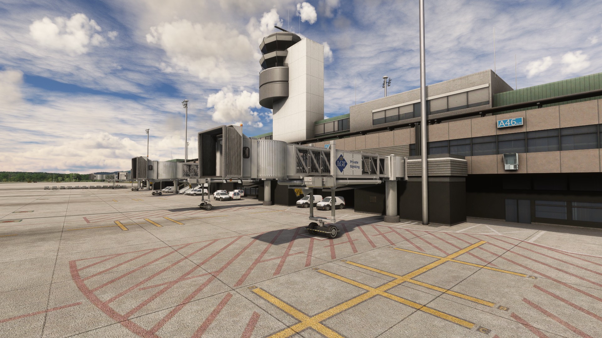 Jetways at Zürich