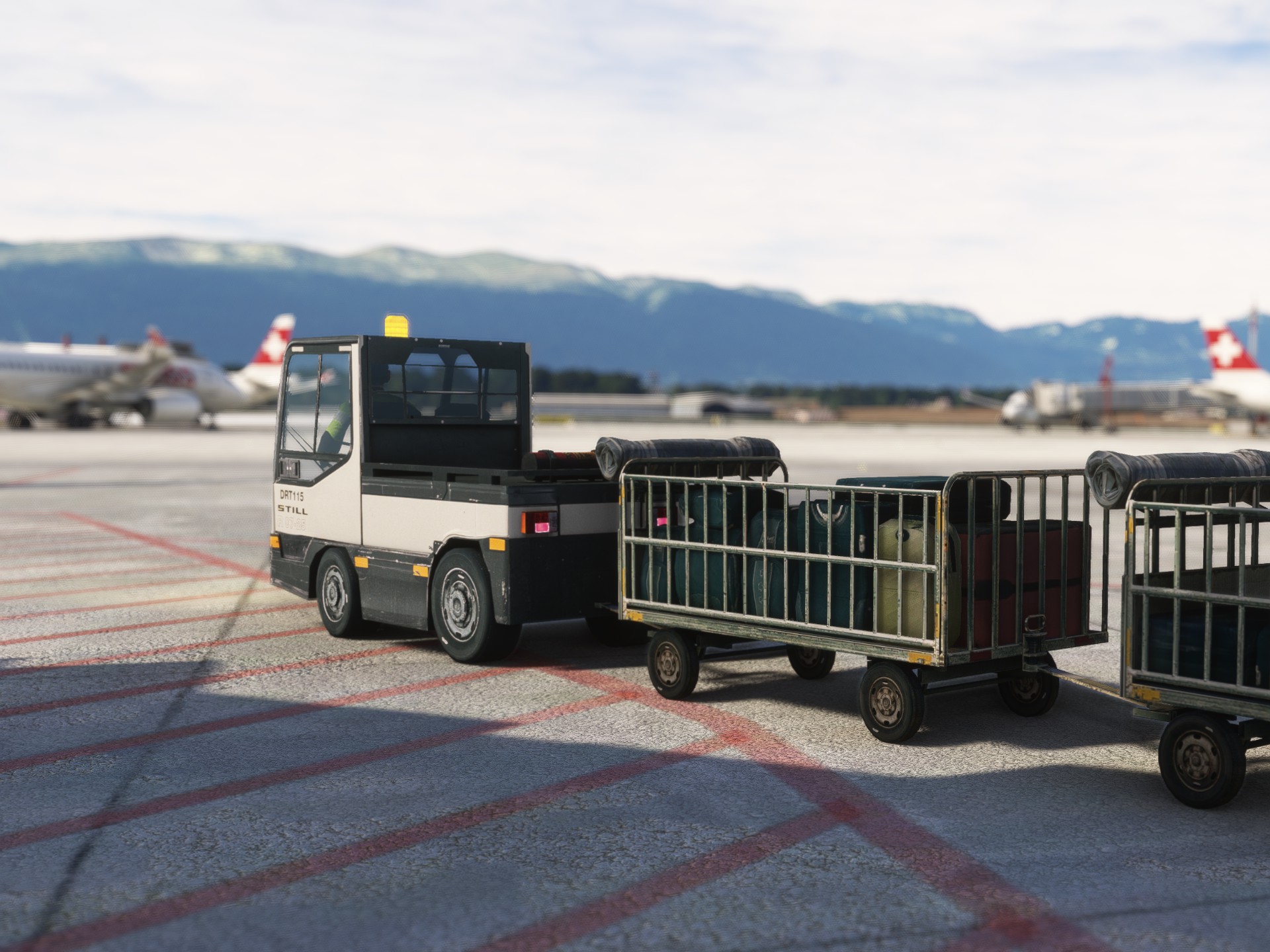 Airport traffic for Geneva